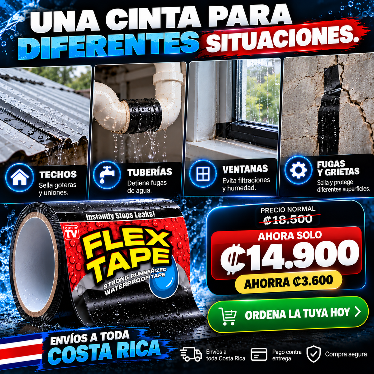 Cinta Sellante Flex Tape