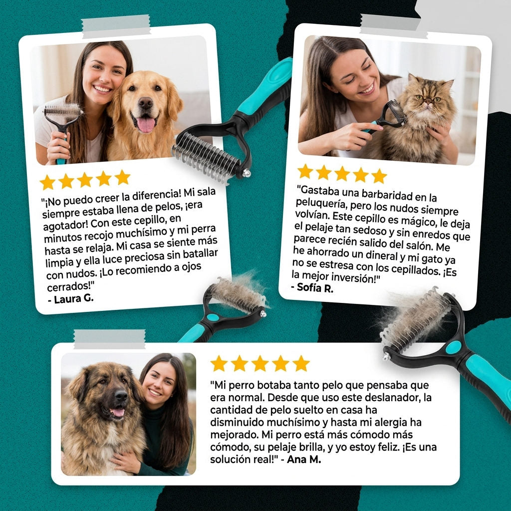Cepillo Mascotas — PRUEBA SOCIAL