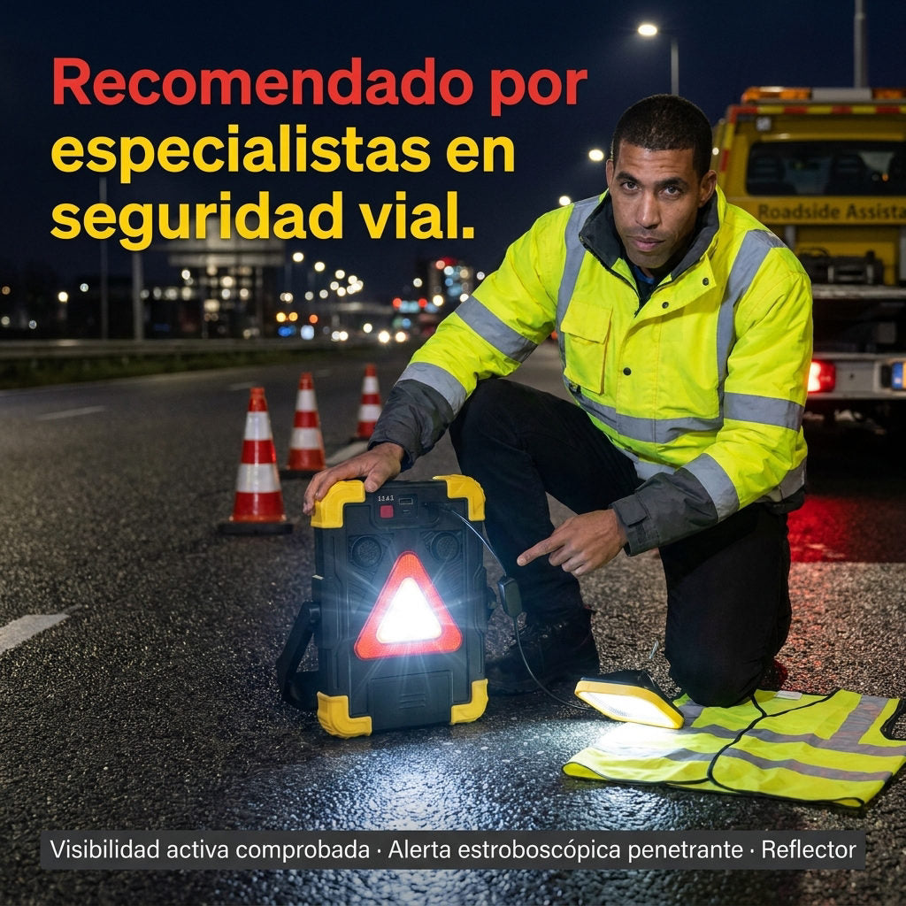 Led triangulo emergencia — RECOMENDADO POR EXPERTOS