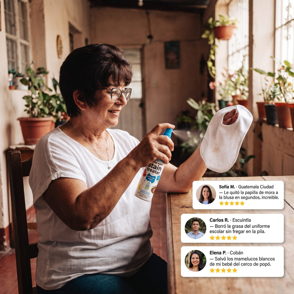 Quitamanchas acción rápida — TESTIMONIOS