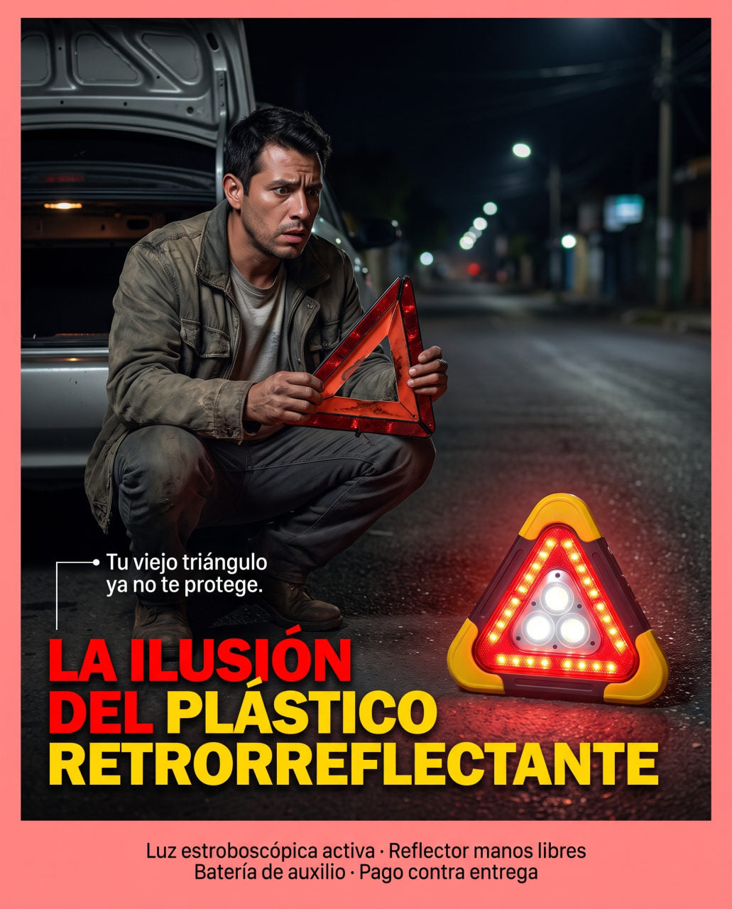 Triangulo LED emergencia — LA SEÑAL
